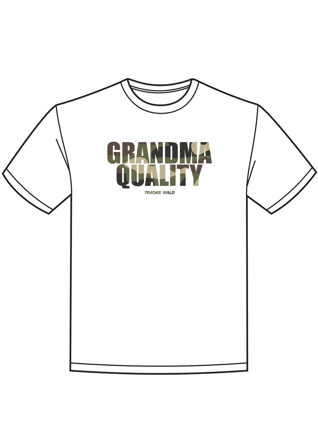 TRACKS "GRANDMA QUALITY" CAMO
