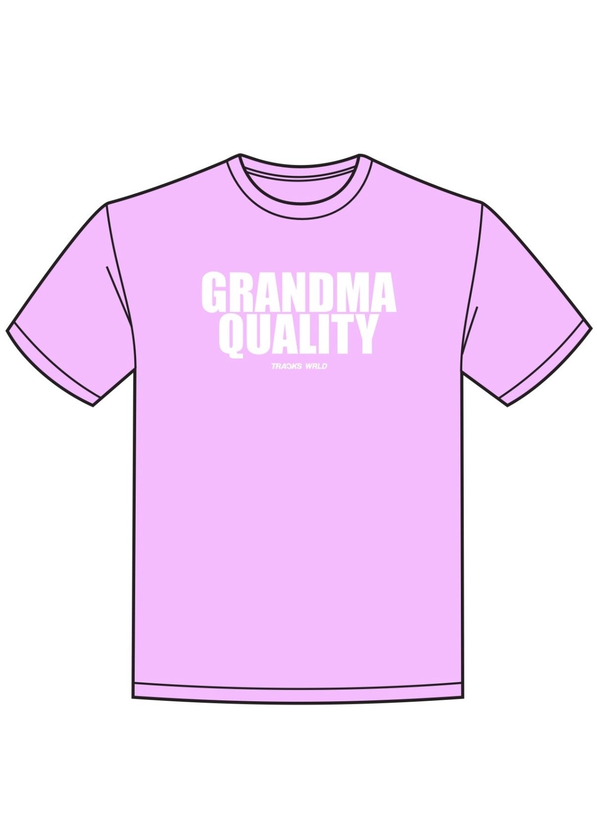 TRACKS "GRANDMA QUALITY" BABY PINK