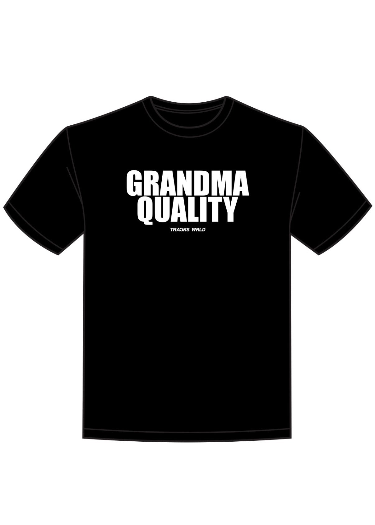 TRACKS "GRANDMA QUALITY" BLACK